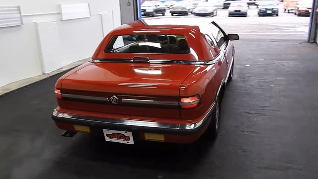 DustyOldCars.com 1989 Chrysler TC SN:1809 смотреть онлайн