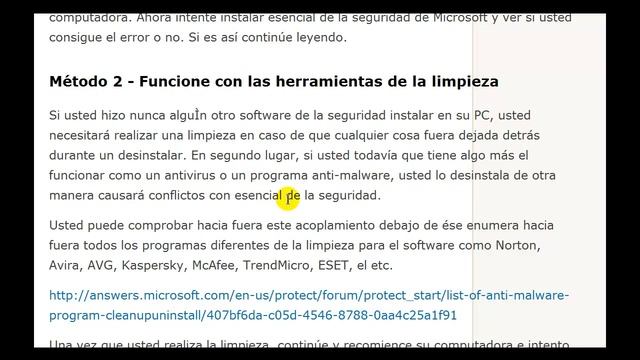 El esencial de la seguridad de Microsoft del arreglo instala el código de error 0×80070645 смотреть онлайн