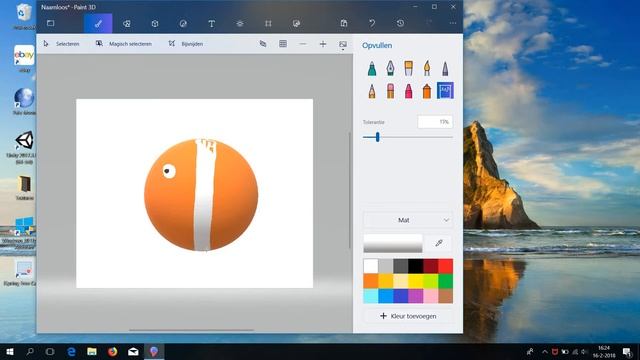 Create 3d Object (Nemo) in Paint 3d смотреть онлайн