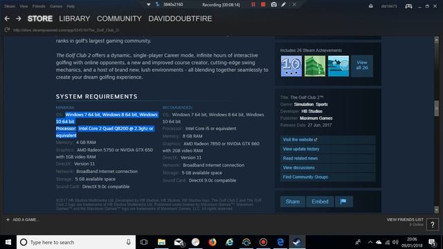 How to view system specs on a Windows 10 pc and to install steam on 10 or linux смотреть онлайн