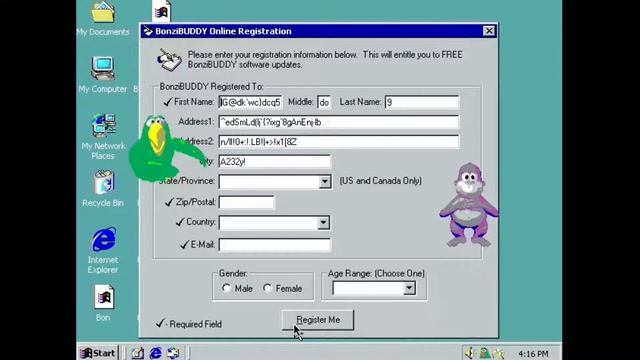 Installing BonziBuddy On Windows 2000 смотреть онлайн