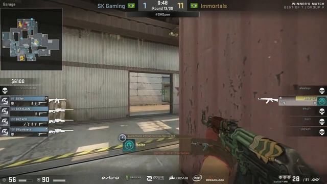 CS:GO - SK Gaming vs. Immortals (Cache) - HIGHLIGHTS [DreamHack Summer 2017] смотреть онлайн
