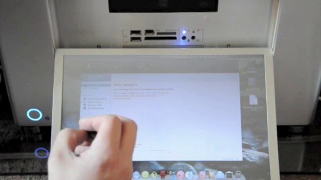Mac OSX Touch screen HTPC смотреть онлайн