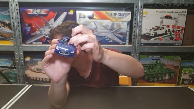 Sportlicher und luxuriöser Italiener im Maßstab 1:35: COBI 24563 - Maserati Quattroporte смотреть онлайн