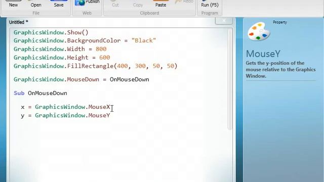 Small Basic Tutorial 5 - Introduction to Graphics Windows смотреть онлайн