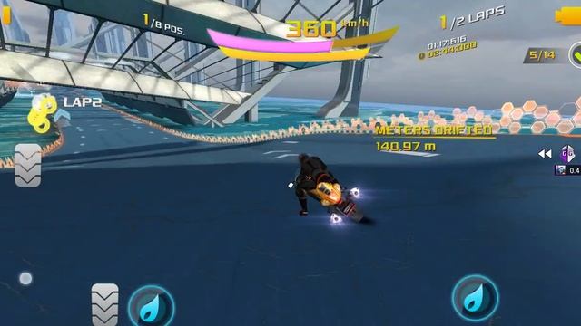 Test 16 - Lab 2 - R&D Suzuki Hayabusa - Asphalt 8: Airborne - Android - BlueStacks смотреть онлайн