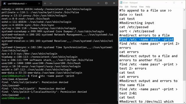 07. Output redirection and the pipeline - Linux for Windows Admins смотреть онлайн