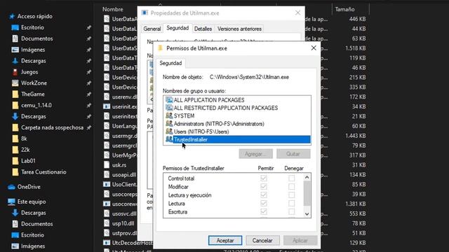 Necesitas permisos en un archivo? TrustedInstaller? Solución definitiva ez gg смотреть онлайн