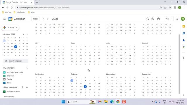 Print Google Calendar in Windows PC смотреть онлайн