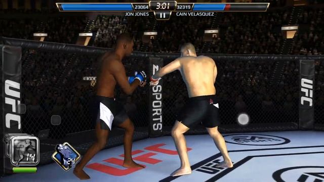 EA Sports UFC | Jon Jones Vs Cain Velasquez | Android Gameplay смотреть онлайн