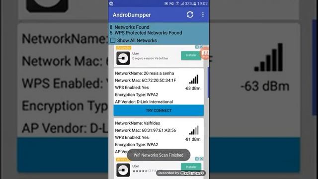 Como conectar em uma rede Wifi usa o AndroDumpper смотреть онлайн