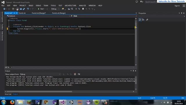 How to Make a Program that can access other programs in Visual Basic смотреть онлайн