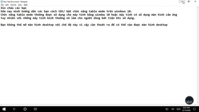 Hướng dẫn tắt / bật chế độ tablet mode trên windows 10 смотреть онлайн