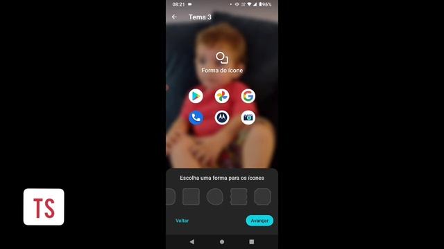 Como personalizar o estilo dos ícones e a fonte no celular Motorola Android 11 смотреть онлайн