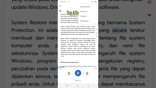 Cara Membuat Google Assistant Membaca Artikel Anda смотреть онлайн