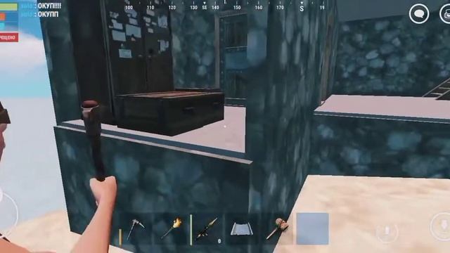 Рейд дом читеров Oxide survival island смотреть онлайн