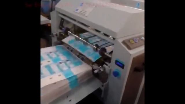 Thermal/ cold lamination, window lamination and strip gumming machine смотреть онлайн