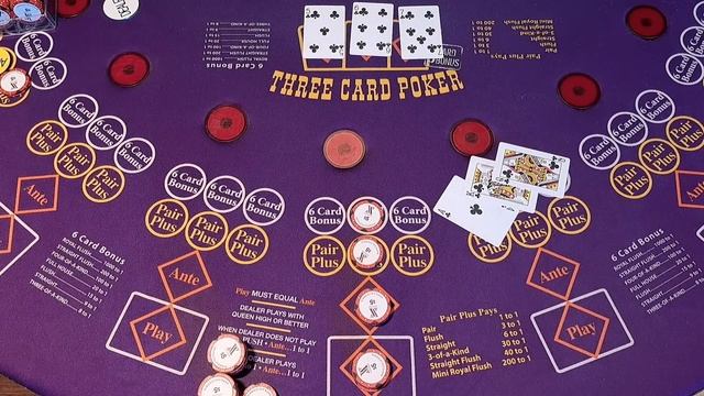 3 Card Poker ♠️♦️♣️♥️STRAIGHT FLUSH FOR WHO.....🤯🤯🤯🤯 #poker #straight #bonus смотреть онлайн