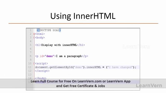 How to get output in Javascript In Hindi - Free On LearnVern смотреть онлайн