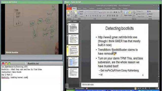 Day 2 Part 2: Rootkits: What they are, and how to find them смотреть онлайн