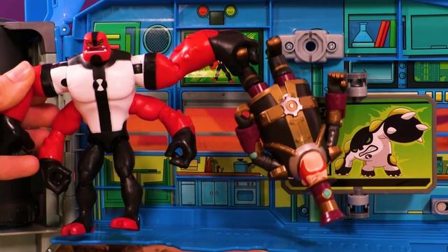 Ben 10 FOUR ARMS in A Matter of Size! - Toys | Ben 10 | Cartoon Network смотреть онлайн
