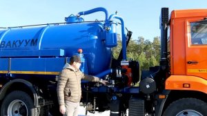 Илосос МВС-10 КАМАЗ-65115 видео-обзор от НПО _ВЕКТОР_