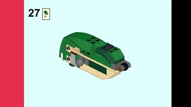LEGO CREATOR 31058 Alternative Build смотреть онлайн