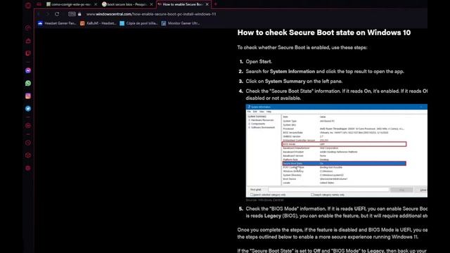 RESOLVENDO BOOT SECURE PARA ATUALIZAR PRO WINDOWS 11 - 100%FUNCIONAL смотреть онлайн