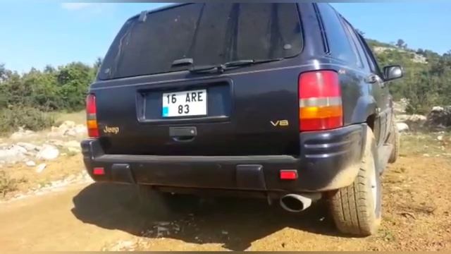 Jeep Grand Cherokee 5.2 V8 Sound straight pipe Compilation смотреть онлайн