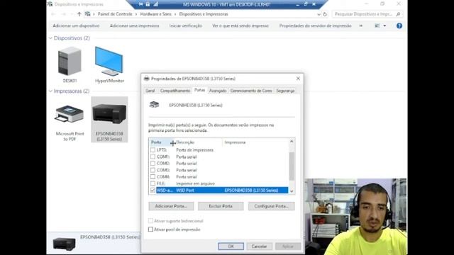WINDOWS 10 - DISPOSITIVOS E IMPRESSORAS смотреть онлайн