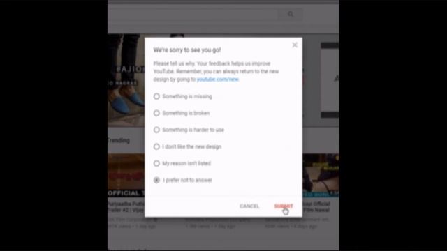 How To Get The Old YouTube Layout Back-2017 смотреть онлайн