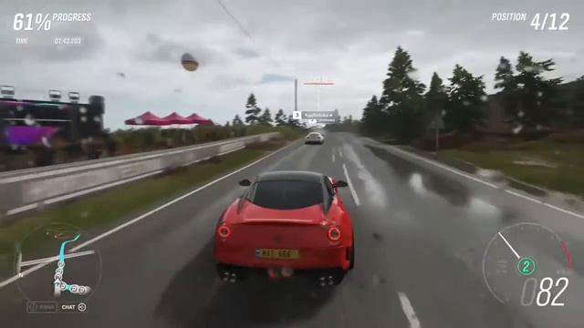 Forza Horizon 4 ( Alfa Romeo 8C FE) смотреть онлайн