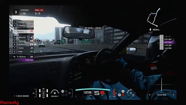 GRAN TURISMO 7 | TOYOTA SUPRA RZ 97 TOKYO | EXSPRESSWAY SOUTH COUNTERCLOCKWISE смотреть онлайн