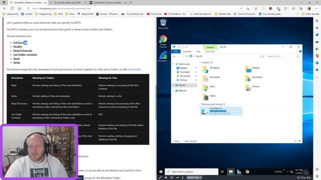 Morehouse hacks TryHackMe episode 00000010 (Windows Fundamentals) смотреть онлайн
