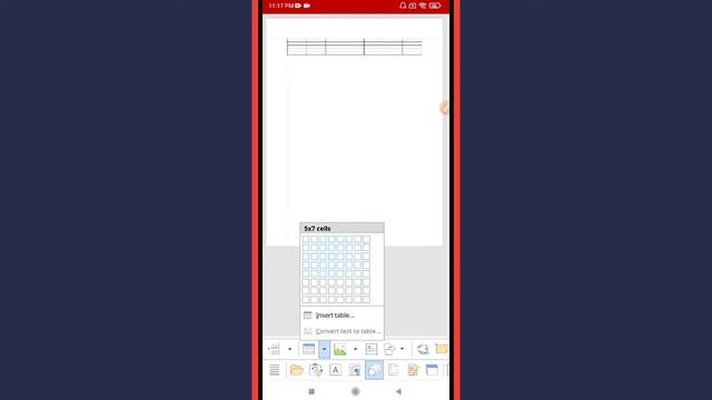 How to insert Table in Office TextMaker App смотреть онлайн