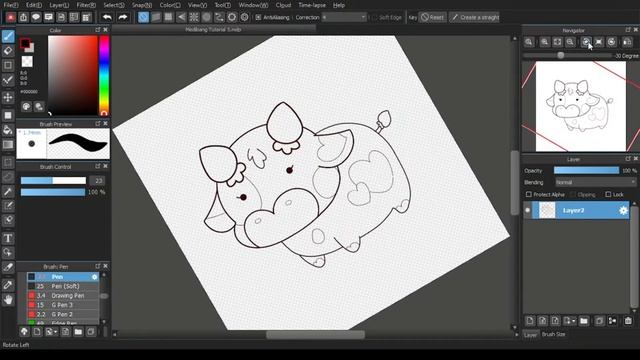 Medibang Tutorial 7: Navigator Window [B. Melayu] смотреть онлайн