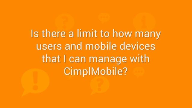 No limit: Manage all your mobile devices and users in one tool | #CimplVision смотреть онлайн