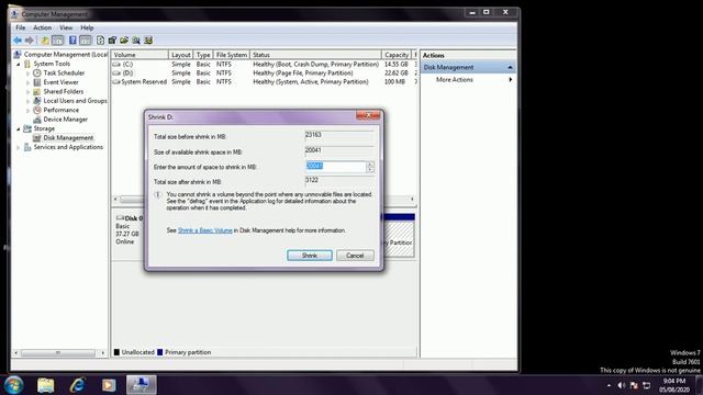 How To Create Hard Disk Partition In Windows 7/10 |Create HDD Drive Partition | Hard Drive Partitio смотреть онлайн