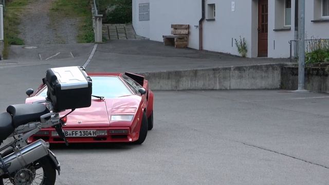 Lamborghini Countach in Andermatt смотреть онлайн