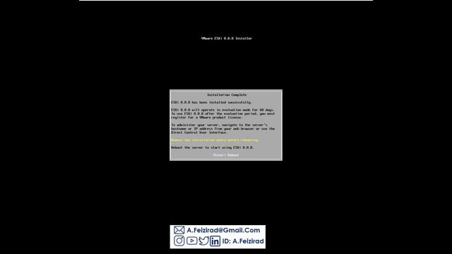 Installing VMware vSphere ESXi 8 смотреть онлайн