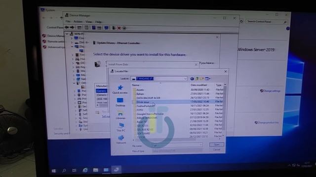 Instal drivers LAN windows server 2019 pada motherboad H510 смотреть онлайн