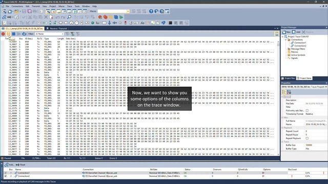 PCAN-Explorer 6 - Tracer 1: Recording and Playback of CAN Data Traffic смотреть онлайн