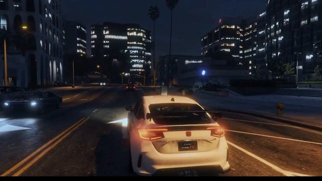 Honda Civic Type R 2023 - GTA V смотреть онлайн