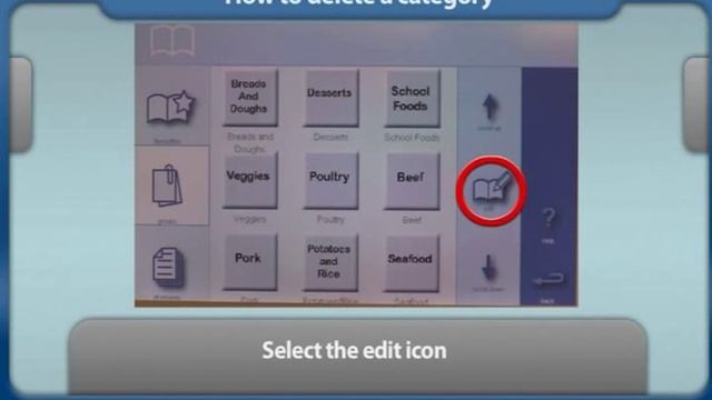 Convotherm easyToUCH - The Cookbook | How to delete a category смотреть онлайн