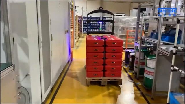 Интеллектуальные вилочные погрузчики SEER в инструментальной промышленности смотреть онлайн