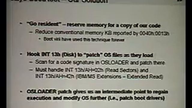 2005_BlackHat_Vegas-V9-Soeder_Permeh-eYe_Bootroot.mp4 смотреть онлайн