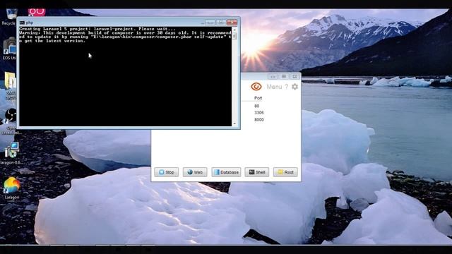 Laragon : Fast way to install laravel on Windows смотреть онлайн
