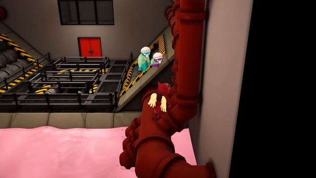 Gang Beasts Waves Beating Roof