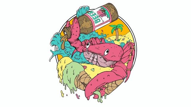 Speed Drawing with Smashicons - Drunken Crab / Procreate Illustration смотреть онлайн