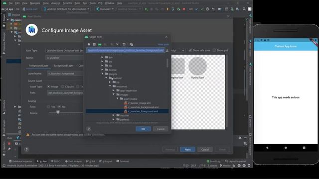 Flutter - How To Add Your Own Custom App Icons (Android & iOS) смотреть онлайн